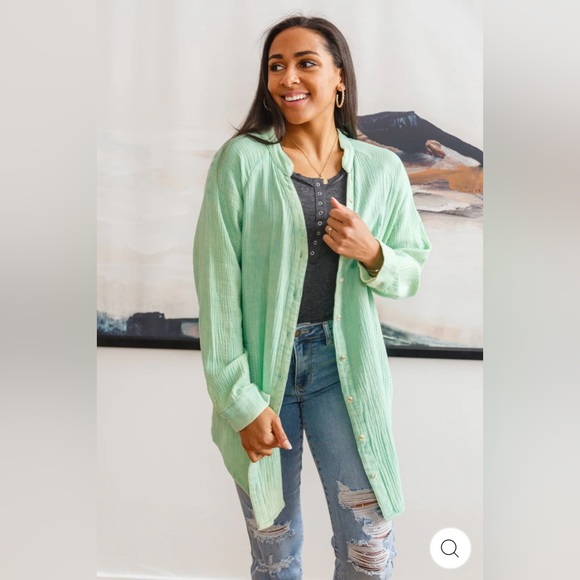 White Birch button/cover up - Picture 2 of 8